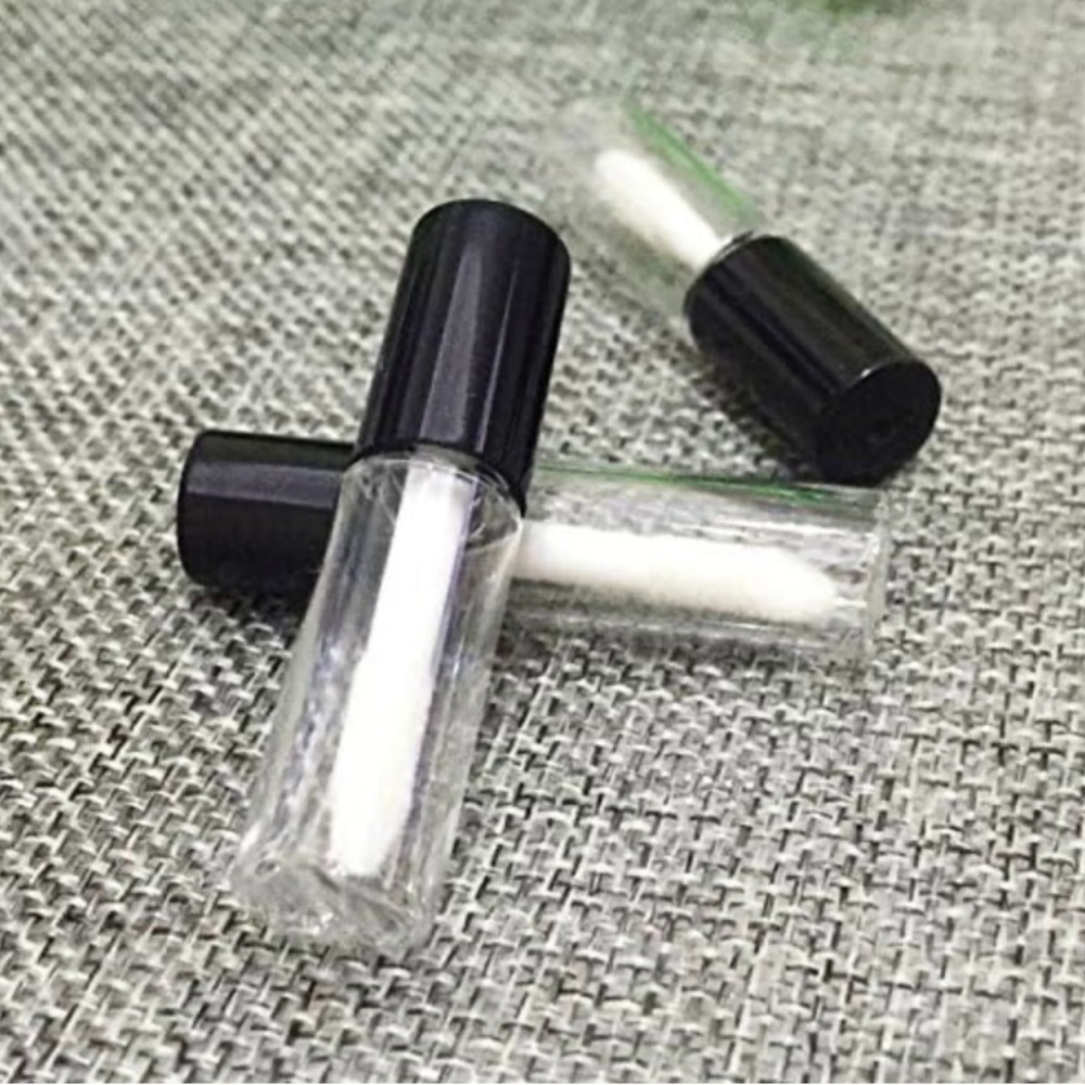 BRAND NEW 1.2 mL Clear Mini Lip Gloss Tubes 25 pcs